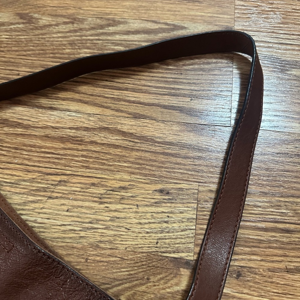 FRYE Leather Side Pocket Boho Purse - Picture 9 of 16